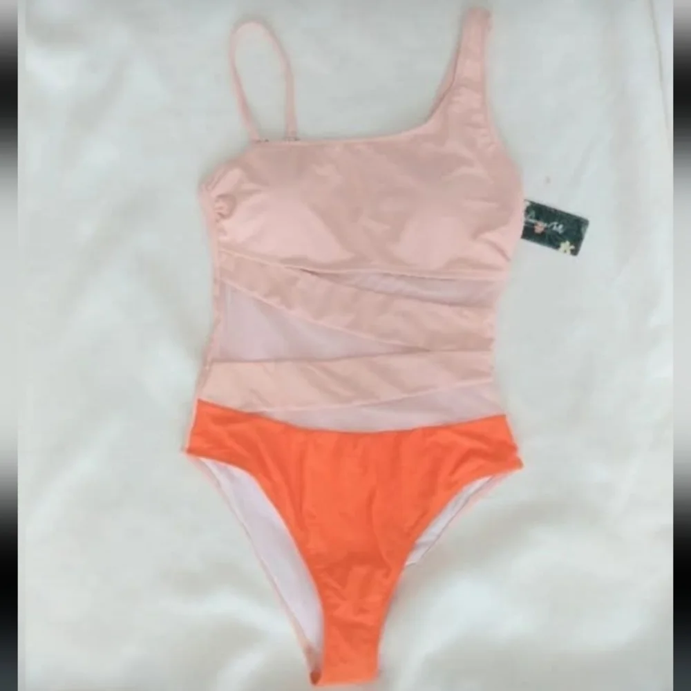 Blooming Jelly Women's Onepiece Bathing Suit NWT S